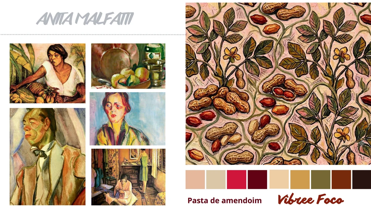 Referências visuais de Anita Malfatti para Vibree Foco