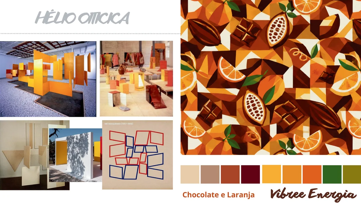 Referências visuais de Hélio Oiticica para Vibree Energia